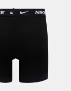 Nike прилепнали боксерки мъжки от памук с еластан 3 броя черни NQ00KE1284.001