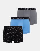 Nike прилепнали боксерки мъжки от памук с еластан 3 броя черни NQ00KE1284.2B4