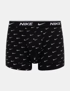 Nike прилепнали боксерки мъжки от памук с еластан 3 броя черни NQ00KE1284.2B4
