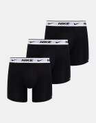 Nike прилепнали боксерки мъжки от памук с еластан 3 броя черни NQ00KE1285.6D7
