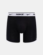 Nike прилепнали боксерки мъжки от памук с еластан 3 броя черни NQ00KE1285.6D7