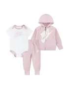 Nike спортен комплект анцуг за бебе розов 66J461