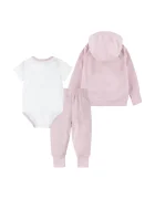 Nike спортен комплект анцуг за бебе розов 66J461