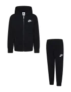 Nike спортен комплект анцуг за деца с памук черен 86L445