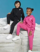 Nike спортен комплект анцуг за деца с памук черен 86L445