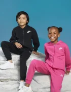 Nike спортен комплект анцуг за деца с памук черен 86L445