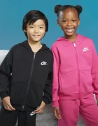 Nike спортен комплект анцуг за деца с памук черен 86L445