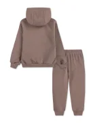 Nike спортен комплект анцуг за деца с памук кафяв 36N599