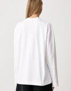 nike sportswear блуза с дълги ръкави дамска от памук Luxe бяла IM6441.100