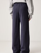 nike sportswear спортен панталон дамски с памук Studio Fleece сив IX7048.013