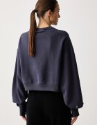 nike sportswear суичър дамски с памук Studio Fleece сив IX7045.013