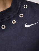 nike sportswear суичър дамски с памук Studio Fleece сив IX7045.013