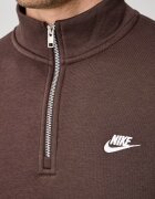 nike sportswear суичър мъжки с памук Club кафяв FN3864.237