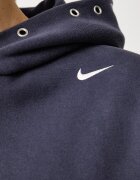 nike sportswear суичър с качулка дамски с памук Studio Fleece сив IX7043.013