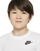 Nike тениска за деца с памук бяла 8UC545