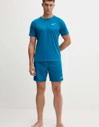 Nike тениска за плуване мъжка тюркоазена NESSA586
