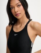 Nike цял бански дамски черен NESSG280