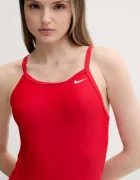 Nike Цял бански в червено с меки чашки NESS7085
