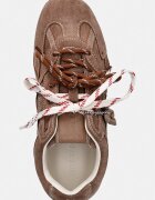 Nokwol Atlas Mushroom Suede маратонки дамски от велур кафяви Atlas Mushroom Suede