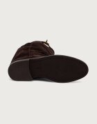 Nokwol ботуши под коляното дамски от кожа Vespa Brown Double Dye Suede кафяви Vespa Brown Double Dye Suede