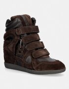 Nokwol EDEN маратонки дамски от кожа кафяви Brown Leather
