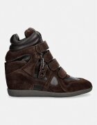 Nokwol EDEN маратонки дамски от кожа кафяви Brown Leather