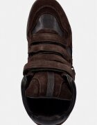 Nokwol EDEN маратонки дамски от кожа кафяви Brown Leather