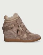 Nokwol Eden Marmo Leather маратонки дамски от велур бежови Eden Marmo Leather
