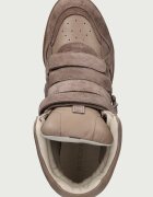 Nokwol Eden Marmo Leather маратонки дамски от велур бежови Eden Marmo Leather