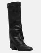 Nokwol Кожени ботуши Weather Black Leather