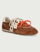 Nokwol Method Tan Suede маратонки дамски от кожа кафяви Method Tan Suede