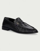 Nokwol мокасини дамски от кожа Haven Black Athena черни Haven Black Athena