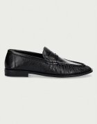 Nokwol мокасини дамски от кожа Haven Black Athena черни Haven Black Athena