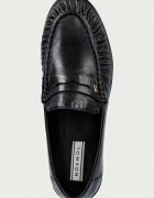 Nokwol мокасини дамски от кожа Haven Black Athena черни Haven Black Athena