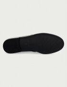 Nokwol мокасини дамски от кожа Haven Black Athena черни Haven Black Athena