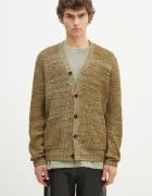 Norse Projects Вълнена жилетка Loki Wool Cotton Rib Cardigan