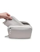 Orbitkey 2в1 органайзер за пътуване Tech Pouch x KonMari 23 x 14 x 8 cm в бежово