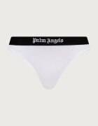 Palm Angels прашки дамски с памук 3 броя бели PLA1UWBT01TR