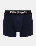 Palm Angels Прилепнали боксерки мъжки от памук с еластан 3 броя тъмносини PLA1UMBTR01TR