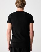Palm Angels тениска basic мъжка от памук с еластан 2 броя черна PLA1UMBTS01BI