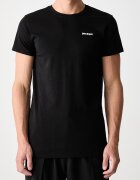 Palm Angels тениска basic мъжка от памук с еластан 2 броя черна PLA1UMBTS01BI