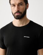 Palm Angels тениска мъжка с памук черна PLA1UMBTS01SI