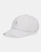 Patrizia Pepe бейзболна шапка дамска от памук сива 8F0109 AB01