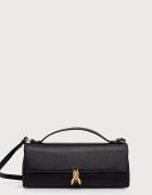Patrizia Pepe чанта crossbody дамска от кожа черна 8B0117.L133