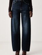 Patrizia Pepe дънки relaxed fit дамски тъмносини 2P0037 D0042