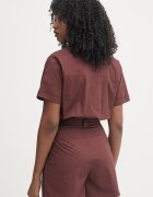 Patrizia Pepe Гащеризон дамски от памук кафяв 2T0095 A9B9