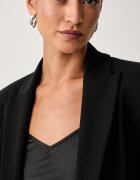 Patrizia Pepe сако с двуредно закопчаване дамско черно 8S0106 C8001