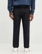 Paul Smith Памучен панталон мъжки в тъмносиньо с кройка тип чино M1R-255U-P02630