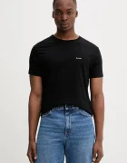 Paul Smith Памучна тениска (3 броя) в черно с меланжов десен M1A-389-M3PK