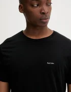 Paul Smith Памучна тениска (3 броя) в черно с меланжов десен M1A-389-M3PK